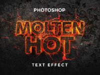 Molten Hot Text Effect 1