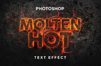 Molten Hot Text Effect 1