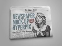 Newspaper Mockup 1