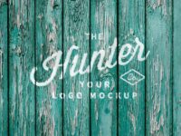 Sawn Wood Logo Mockup 1