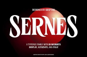 Sernes Display Font Fpashop.ru