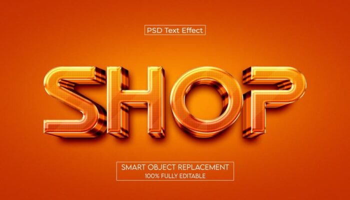 Shop Psd Text Effect
