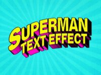 Superhero Comic Text Effect