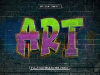 Art Graffiti Text Effect