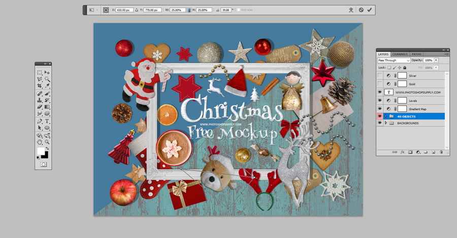 Christmas Clipart, Backgrounds, Cards 3