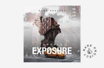 Double Exposure Cover Art Design Template 1