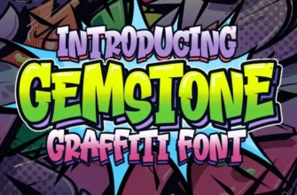 Gemstone Graffiti Font