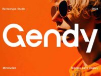 Gendy Modern Sans Font