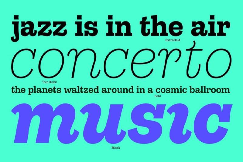 Gonzaga Font Family 3