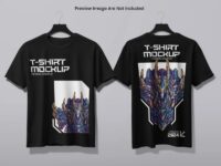 Hanging T Shirt Mockup
