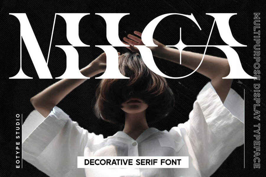 Mica Display Font 1