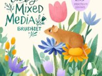 Mixed Media Brush Set For Procreate