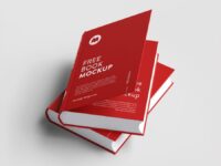 Thick Hardcover Book Mockup Psd