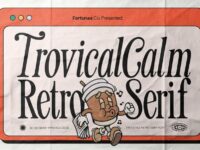 Trovical Calm Retro Serif 1