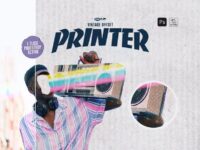 Vintage Offset Printer