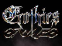 3d Iridescent Chrome Text Effect