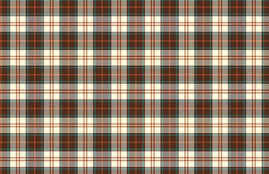 Autumn Tartan Brown Tan Plaid 2