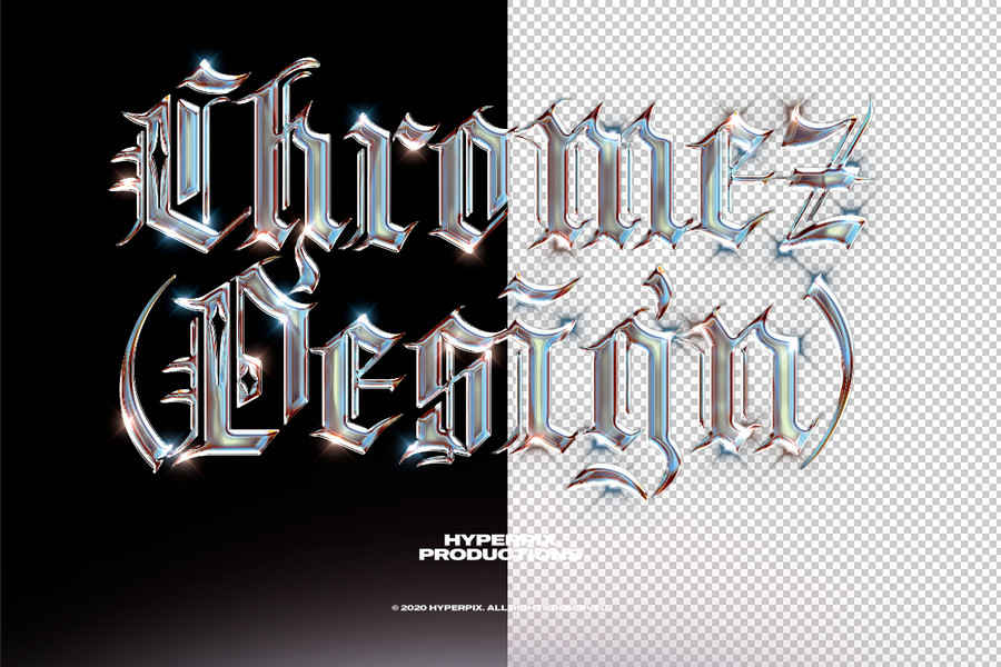 Chrome Text Effect Vol 2 04 1