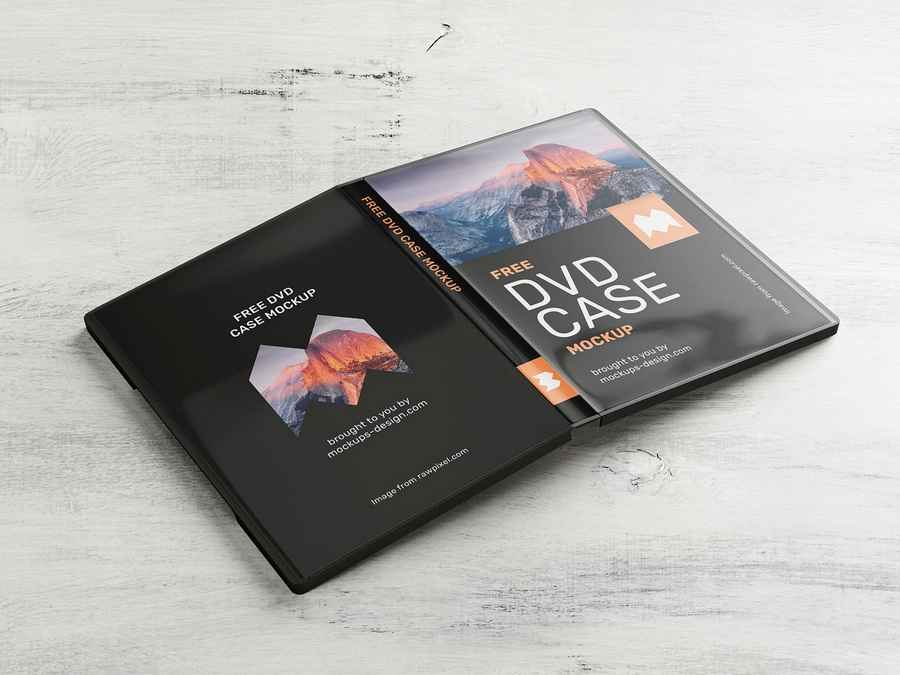 Free Dvd Case Mockup 2