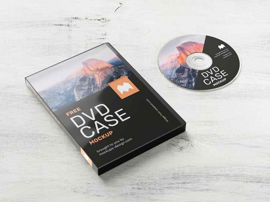 Free Dvd Case Mockup 4