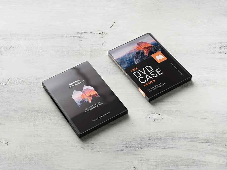 Free Dvd Case Mockup 5