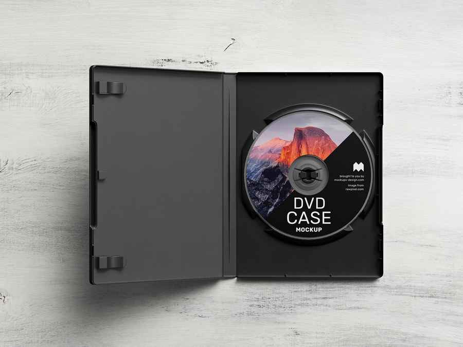 Free Dvd Case Mockup 6