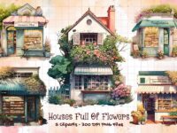 Houses Full Of Flowers Bundle