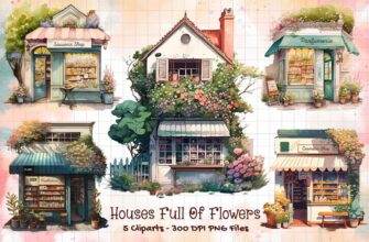 Houses Full Of Flowers Bundle