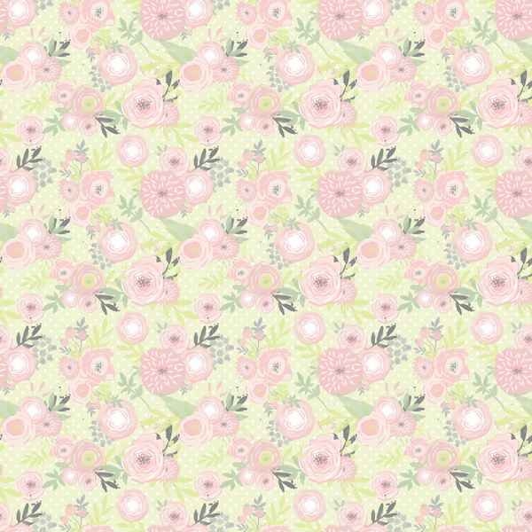 Pastel Flowers Digital Paper Pack 02