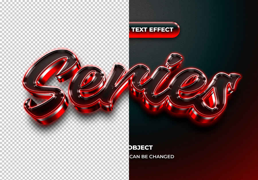 Psd Editable Text Effect, Vol.1 1