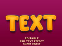Psd Editable Text Effect, Vol.2 1