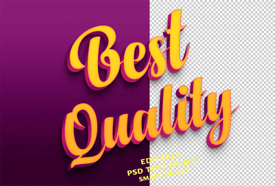 Psd Editable Text Effect, Vol.3 1