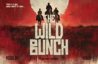 The Wild Bunch Western Cowboy Display Font