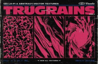 Trugrains Brutalist Vector Textures