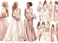 Watercolor Bride And Bridesmaids
