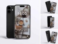 4 Psd Iphone 16 Mockup 1