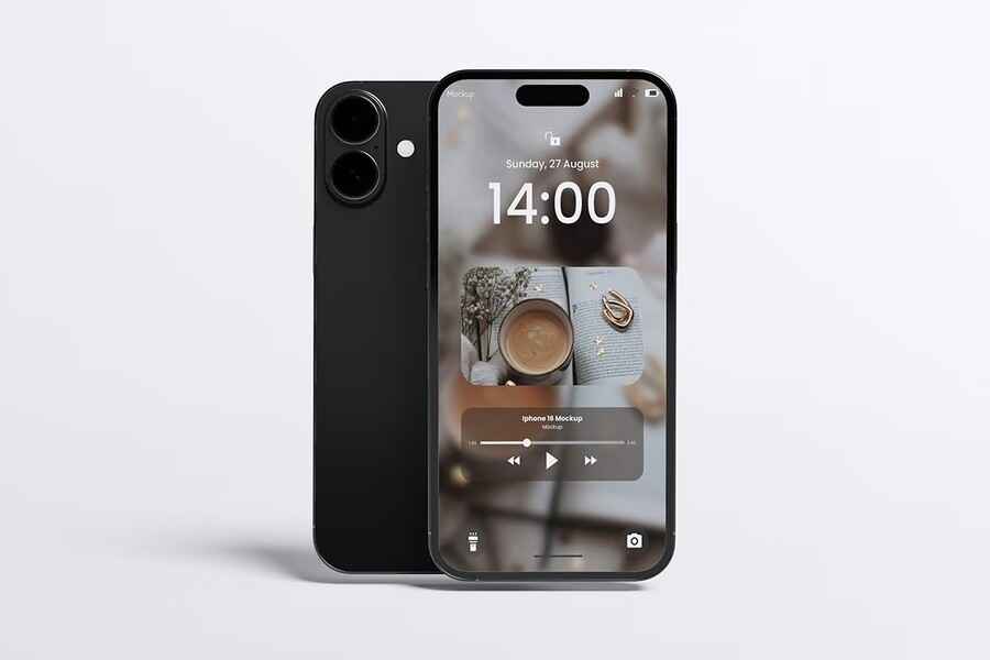 4 Psd Iphone 16 Mockup 2