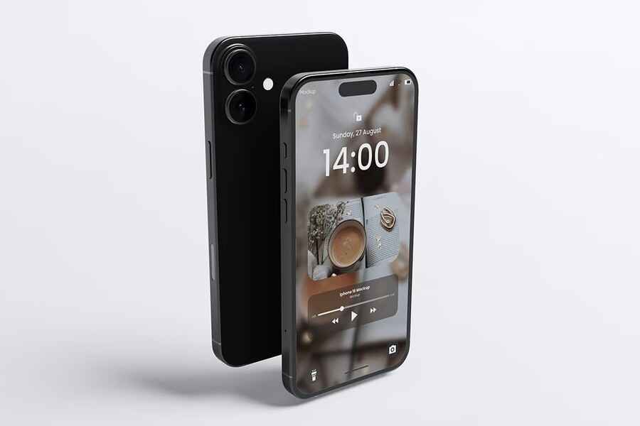 4 Psd Iphone 16 Mockup 5