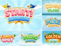 6 Psd Game Logo Text Effects 00