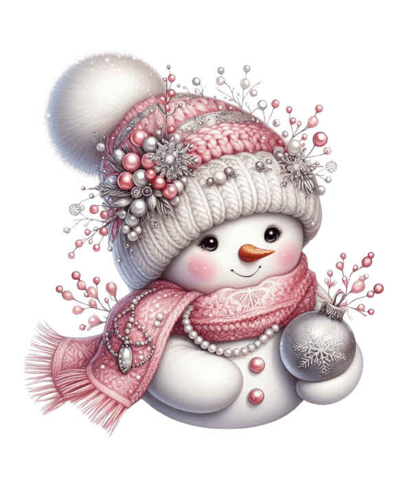 9 Png Snowmen Sublimation Clipart 2