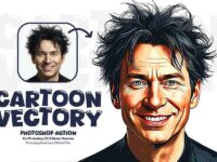 Cartoon Vectory Photoshop Action 1