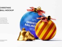 Christmas Ball Mockup 1