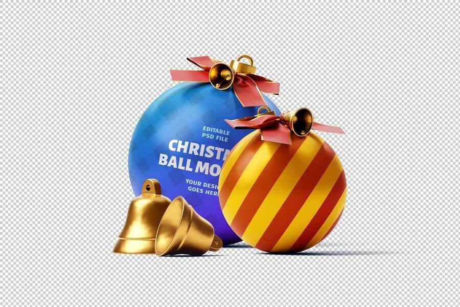 Christmas Ball Mockup 4