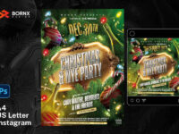 Christmas Nye Party Flyer 1