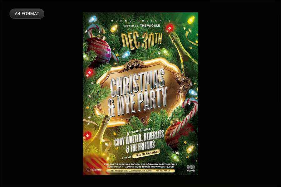 Christmas Nye Party Flyer 5