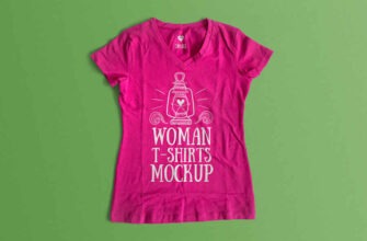 Woman T Shirt Mockup 5