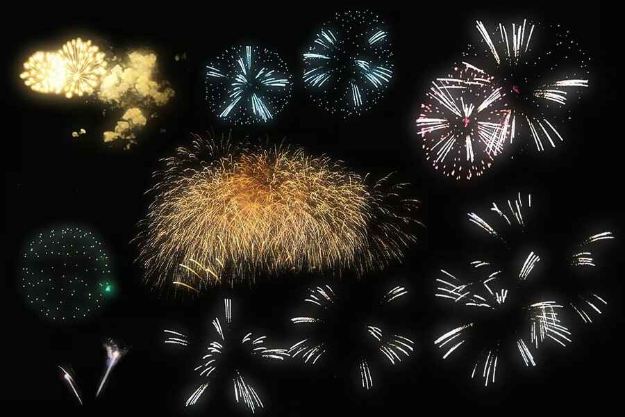 100 Firework Overlays 15