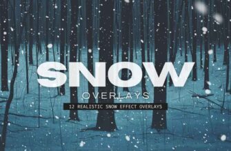 12 Realistic Snow Overlays 1