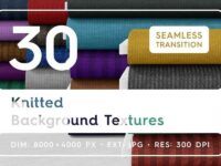 30 Knitted Background Textures 1