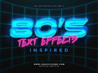 80's Text Effects Vol.1 1